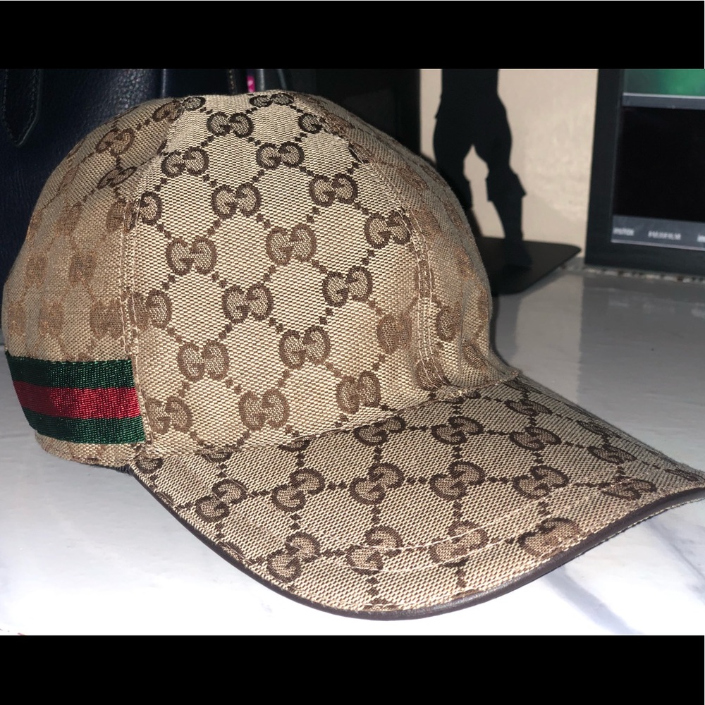 Gucci Baseball Hat - Original GG canvas Authentic